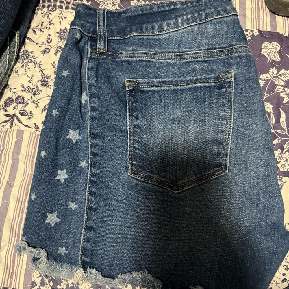 KanCan Blue Denim Shorts